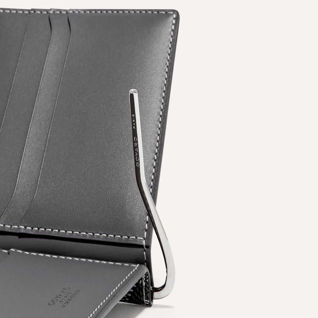 法國Goyard 男款灰色SAINT-THOMAS 錢夾Money Clip, 名牌, 手袋及銀包- Carousell