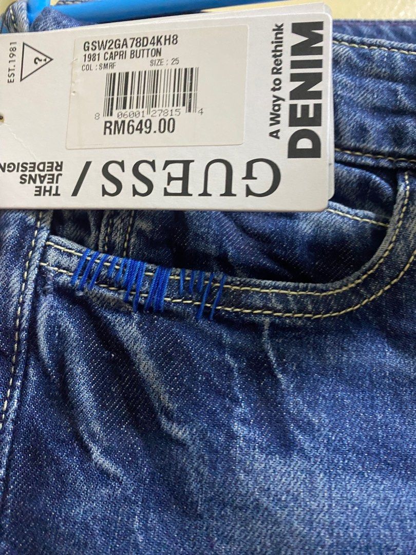 Guess Jeans Size 25 Women s Fashion Bottoms Jeans Leggings on Carousell