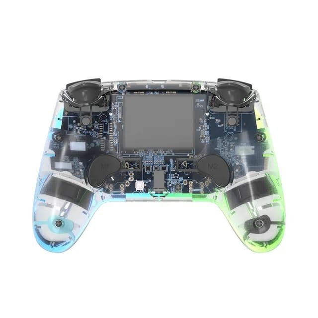 (same day delivery) Hall Rocker and Hall 3D joystick breathing game controller for ps4 games RGB PS4 AND GAME Controller Gamepad TOPWOLF62863085660803114