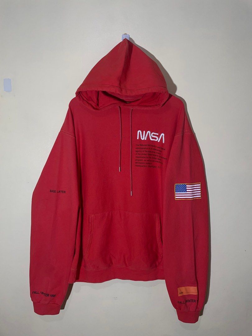HERON PRESTON NASA OVERSIZED PULLOVER JACKET Men s Fashion Tops Sets Hoodies on Carousell