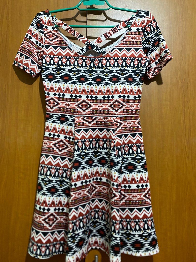 H M Aztec Dress Women s Fashion Dresses Sets Dresses on Carousell