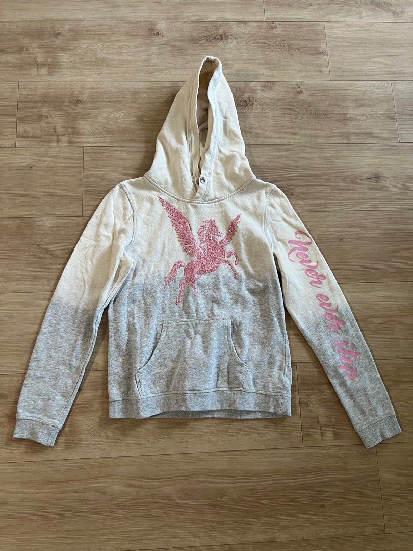 H M unicorn Hoodie