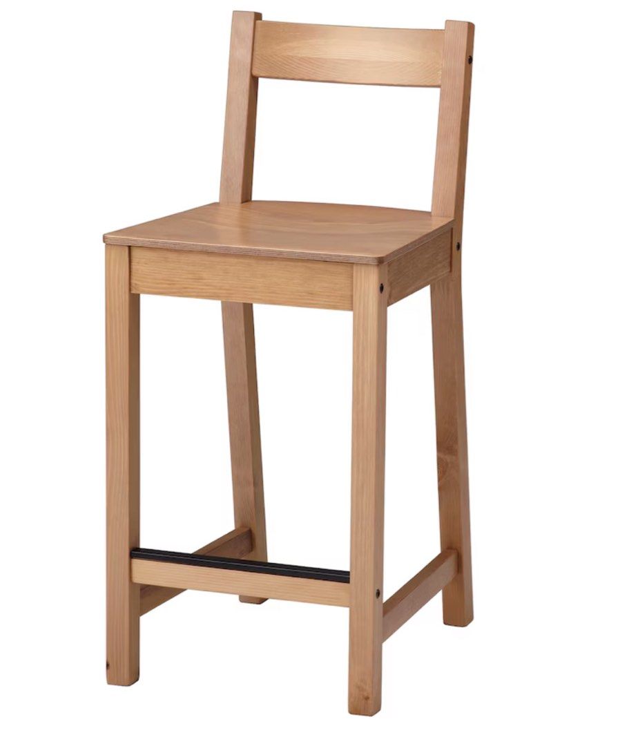 Ikea Nordviken Bar Stool Furniture Home Living Furniture Chairs on Carousell