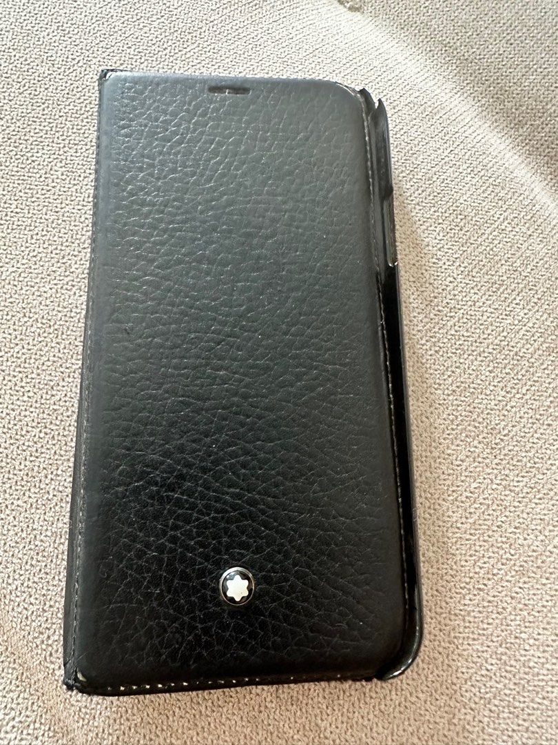 iPhone X Montblanc Calf Leather case