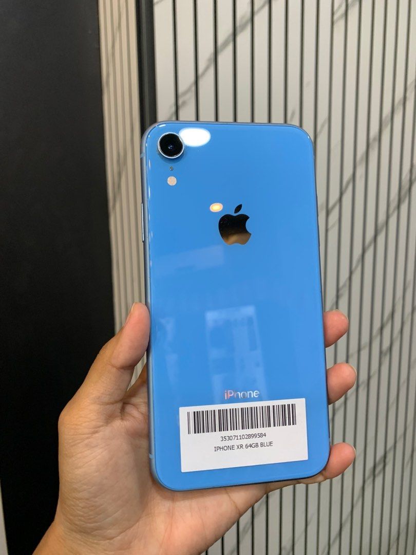 Apple iPhone XR ブルー 本体 64GB SIMフリー iPhone XR - 64GB ブルー SIMフリー｜iPhoneの中古は【セカハン】安心