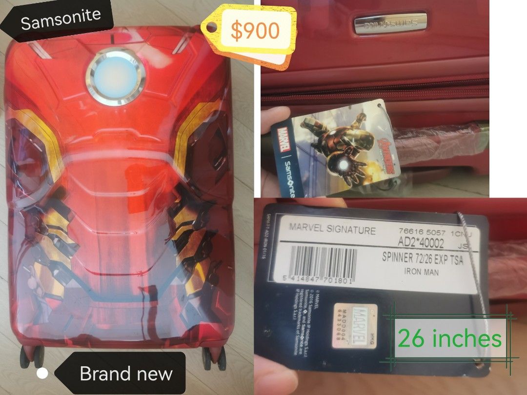 Samsonite ironman suitcase outlet