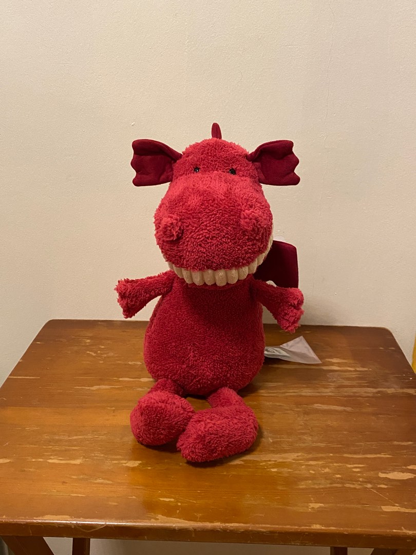 Jellycat Toothy Dragon Hobbies Toys Toys Games on Carousell