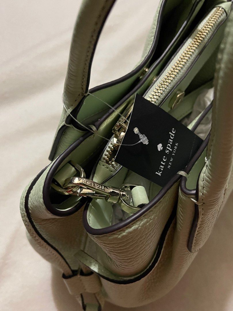 Kate Spade Small Dumpling Bag Light Olive (Category: Luxury Bags & Wallets) located in Manila. Submitted by camillawears (Listing ID 1322955812, Image 3). Description: Guaranteed Authentic 🇺🇸 Manila Fixed Price.