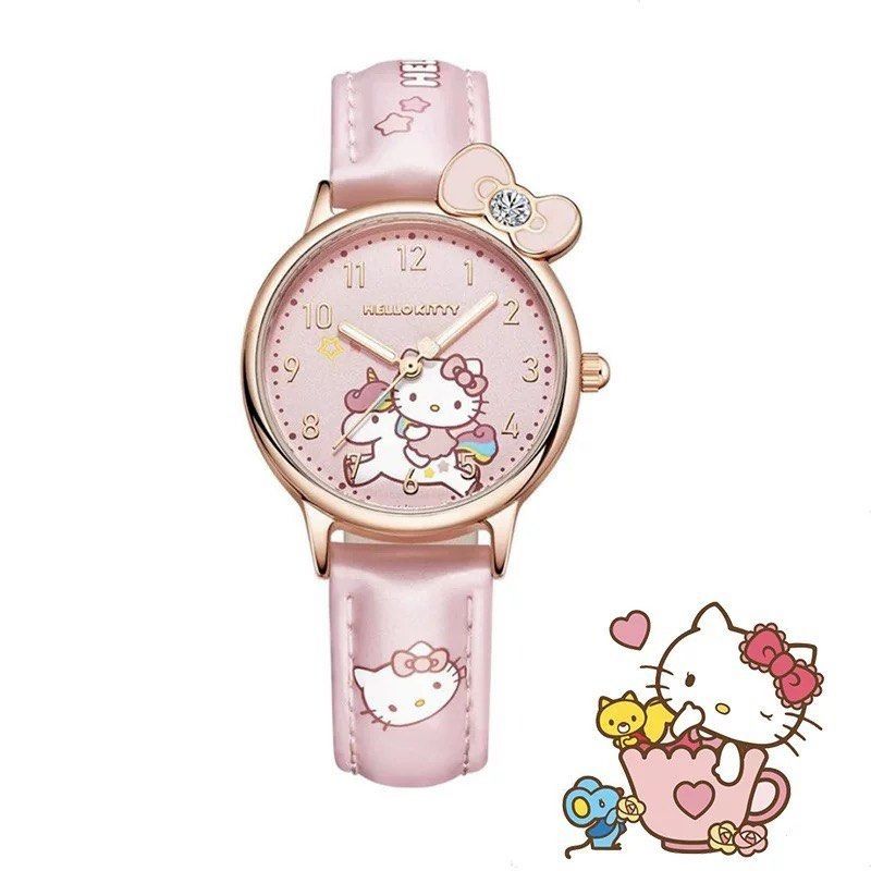 kuromi 卡通手錶 watches 實用 日用品 玉桂狗 肉桂狗 cinnamoroll 公仔 生日禮物 送禮 hello kitty ...