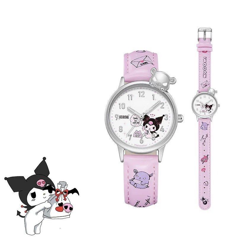 kuromi 卡通手錶 watches 實用 日用品 玉桂狗 肉桂狗 cinnamoroll 公仔 生日禮物 送禮 hello kitty ...