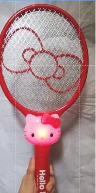 Licensed Sanrio Hello Kitty Electric Mosquito Swatter Fly Insect Killer ...