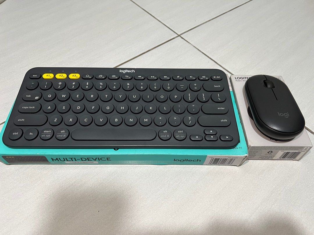 [Combo] Logitech Keyboard K380 + Logitech Pebble Mouse M350, Computers ...
