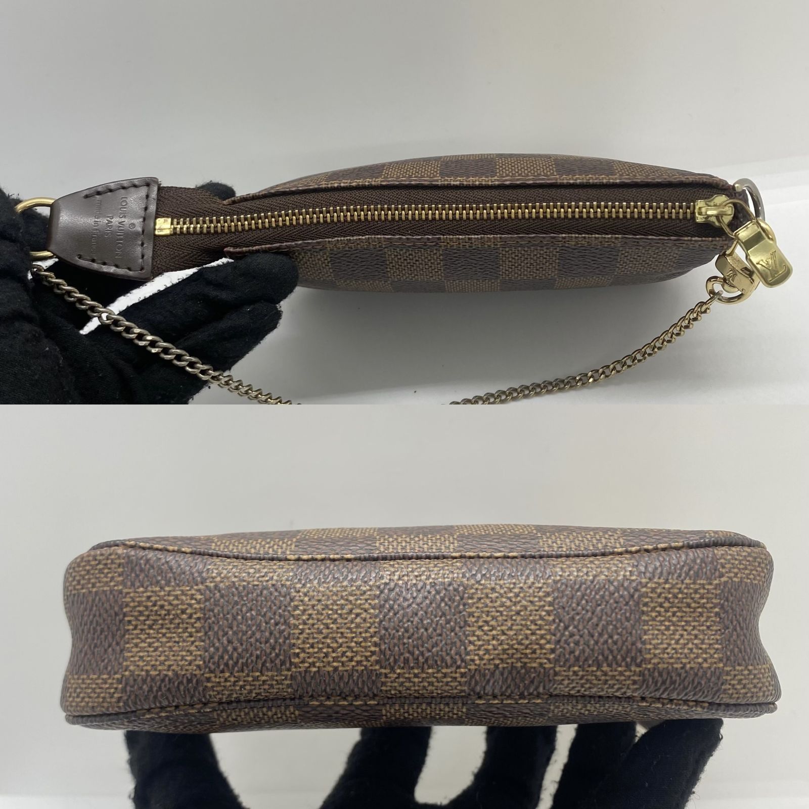 LOUIS VUITTON N58009 DAMIER MINI ACCESSORIES POCHETTE BAG 247043492