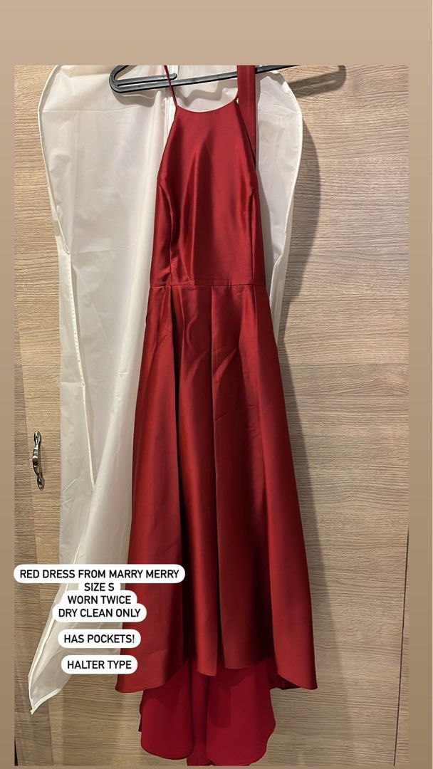 Marry Merry Red Gown