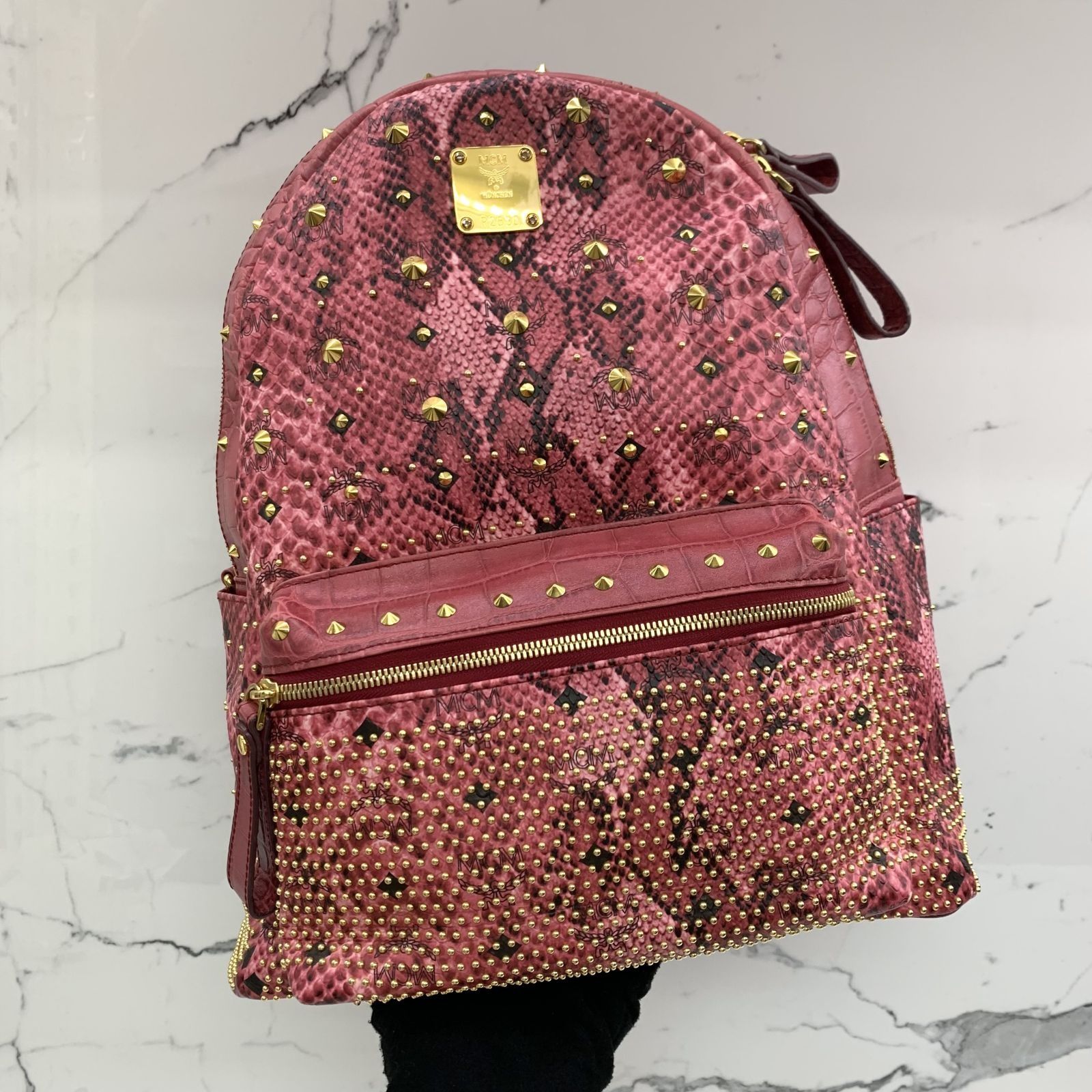 Victoria secret snakeskin backpack store