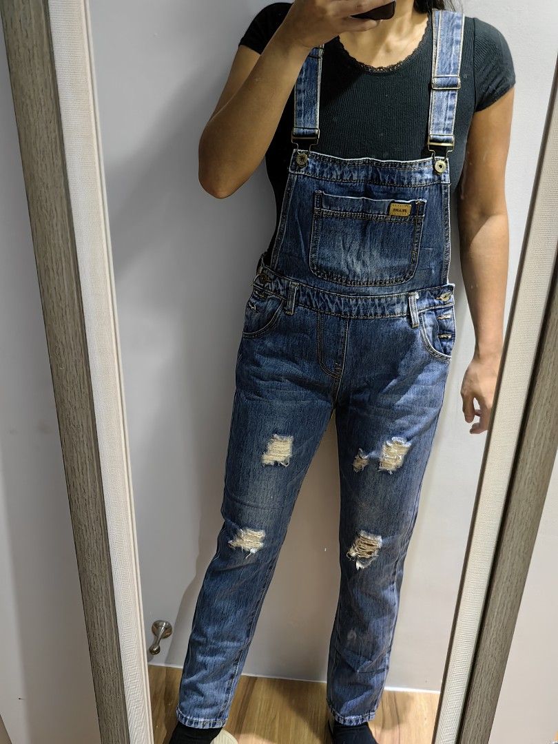 Ripped jumper pants online