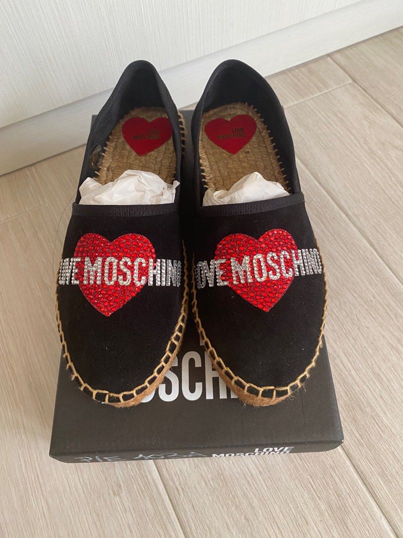 Moschino espadrilles black shop