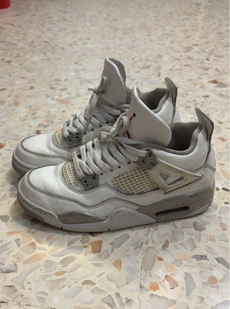 nike air jordan retro oreo tech white cement, Men's Fashion