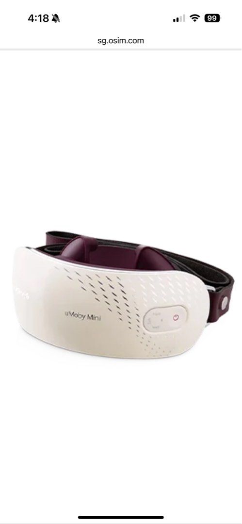 Osim uMoby mini, Health Nutrition, Massage Devices on Carousell