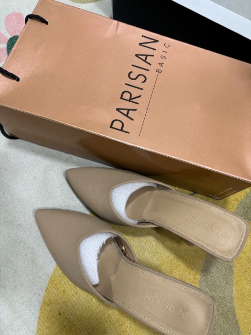 Parisian Heels (Category: Heels) located in Quezon City. Submitted by jazz_declutter (Listing ID 1323075474, Image 1). Description: Used once RFS: need na mag declutter .