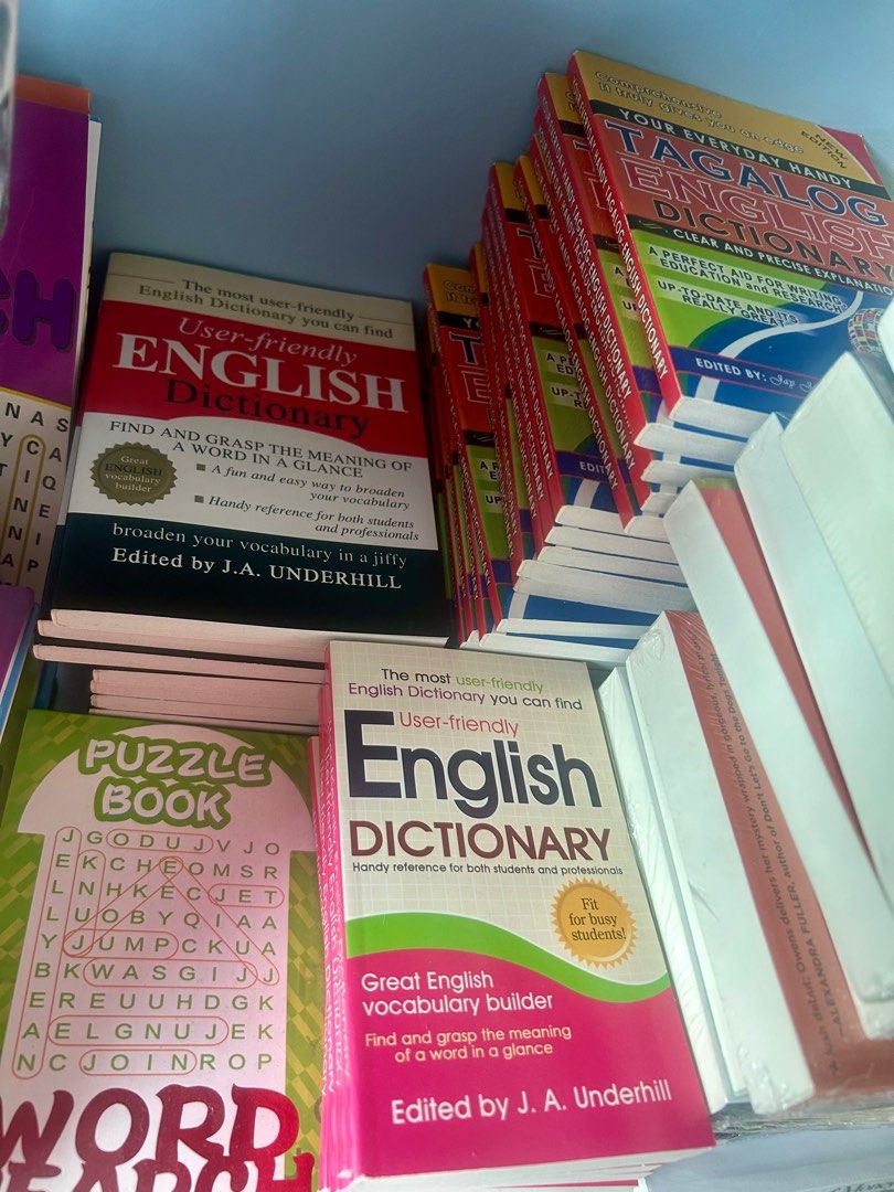 Pocket Dictionary (English & Filipino) (Category: Textbooks) located in Manila. Submitted by cozzyessentialshopph (Listing ID 1322941240, Image 2). Description: Available here at CO-zzyessential Shop PH (online) 📍 Loc: Ipil Bambang Manila 📍 MOP: GCash, PayMaya, BDO, PNB, BPI 📍 MOD: all SF and booking courier service are c/o by the buyer Option: pick up at the location mentioned 👆 🌟 Sameday courier service pickup and delivery available via Gr