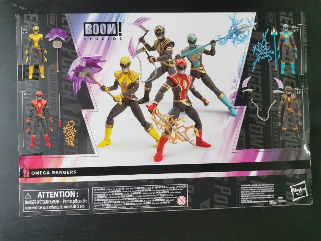 POWER RANGERS OMEGA RANGER SET, Hobbies & Toys, Toys & Games on Carousell