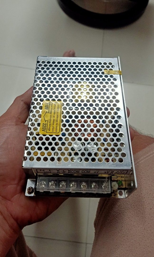 Power Supply (Category: Chargers) located in Bulacan. Submitted by mysticdeer.6d7f47 (Listing ID 1323035653, Image 1). Description: Refer to Pics for power details 220v input 12v output.