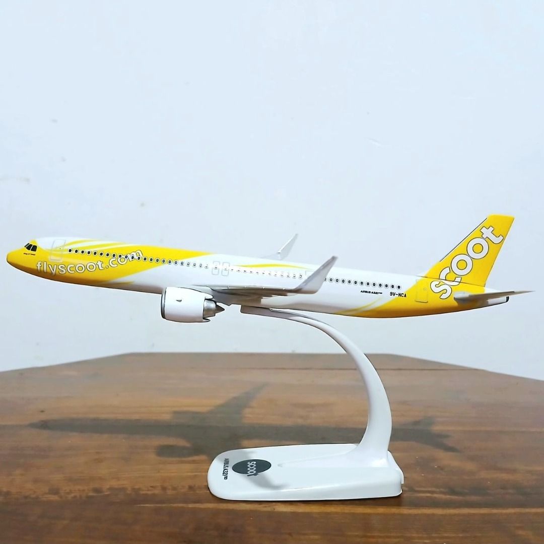 Aviation 1:200 スクート A321NEO 9V-NCA Aviation1:200 Scoot Airlines Airbus A321NEO Diecast Aircraft