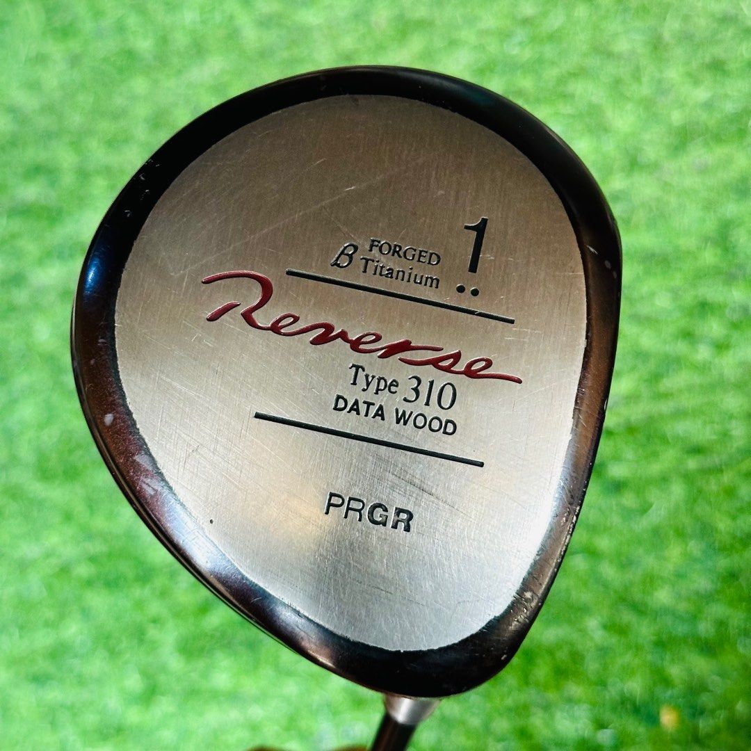 Japanese PRGR Reverse Type 310 Data Wood forged Driver Regular Graphite Shaft Japanese PRGR Reverse Type 310 Data Wood forged Driver Regular Graphite Shaft