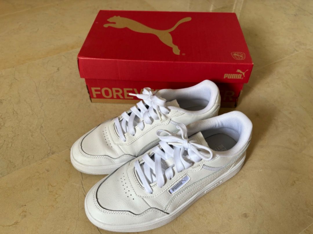 Puma Court Ultra White Silver