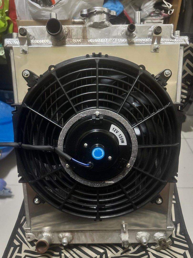 radiator alloy 3 layer turbo auto SARD untuk Kelisa Kenari YRV turbo k3 ...