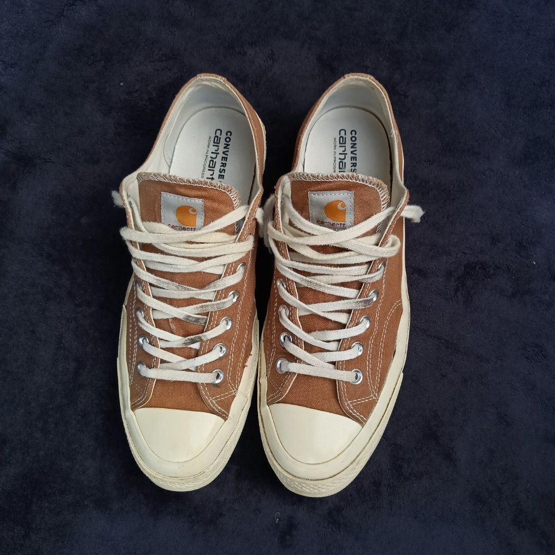 RARE CARHARTT WIP X CONVERSE 70 s HAMILTON BROWN LOW Men s Fashion Footwear Sneakers on Carousell