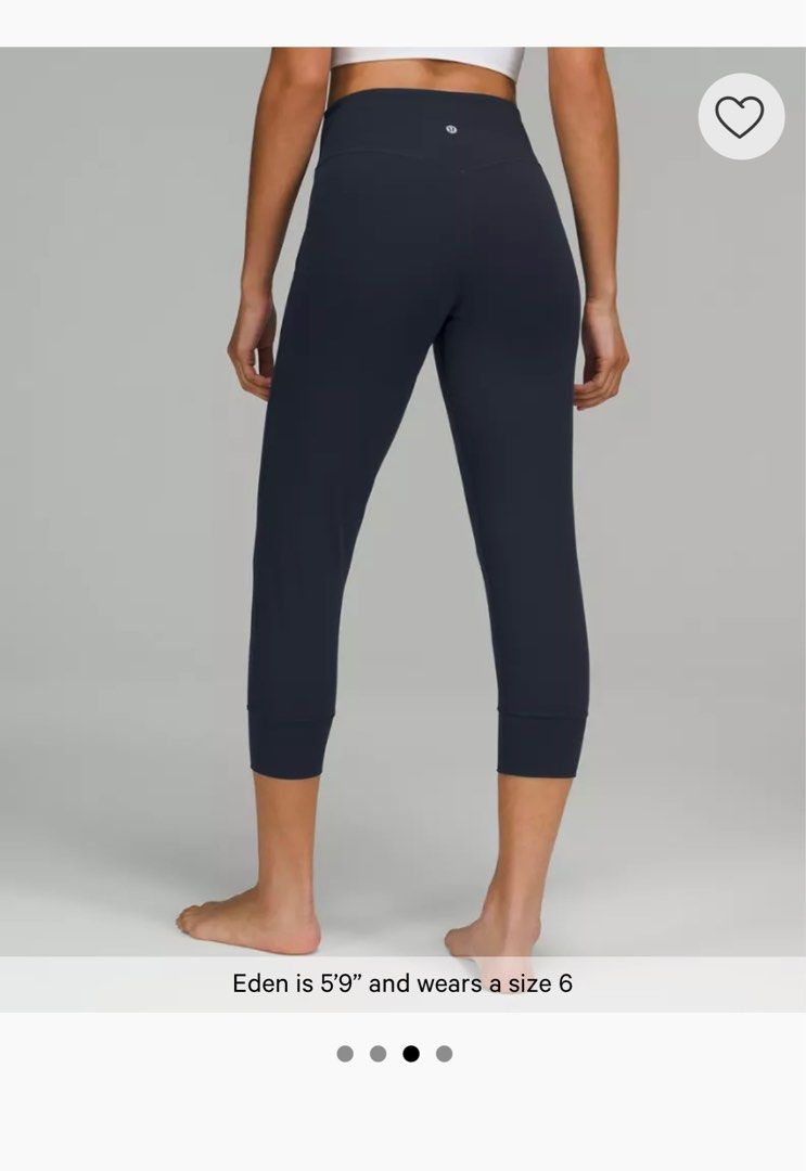 S2 Lululemon Align cropped joggers, Women's Fashion, Activewear on