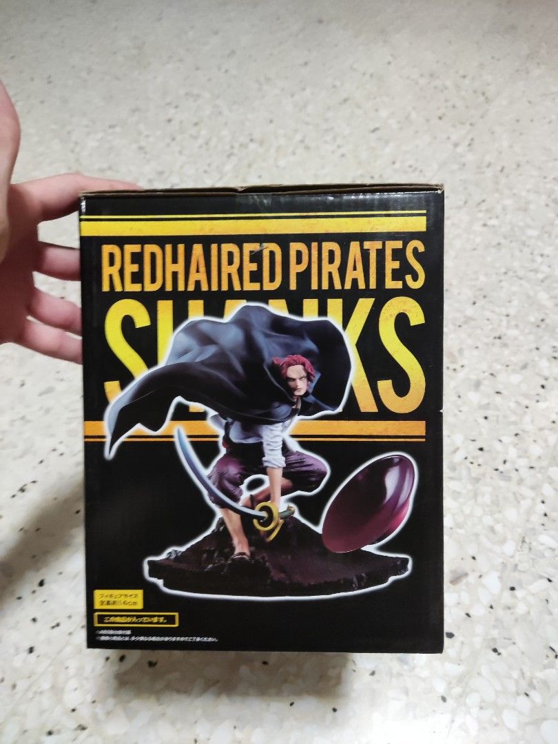 Sculture X One Piece Red Haired Shanks Ichiban Kuji Anime Figure Figurine Statue Kuji DXF Grandista Aniplex Artfx Kotobukiya POP Megahouse Figuarts Banpresto Furyu Taito Exq (Category: Toy Figures) located in Singapore. Submitted by chikara130 (Listing ID 1322972977, Image 2). Description: .
