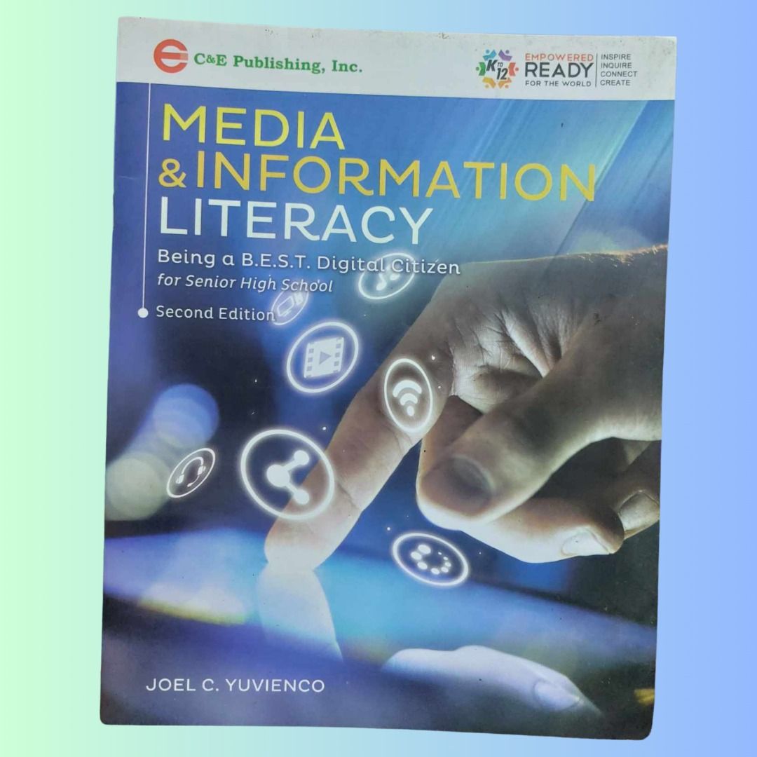 (NEW) Senior High School SHS Book Media & Information Literacy Being a ...