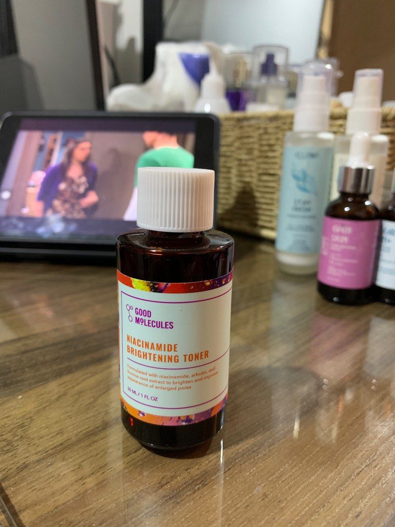 Skin care/ make up decluttering (Category: Face Care) located in Calamba. Submitted by prelovedbyj7 (Listing ID 1322921505, Image 3). Description: I can sell individually. - QV face Moisturizer - Ellena Products: 1. Stay Fresh Moisturizer 2. Stay Fresh Multi Mist 3. Even Skin Serum 4. Clear Skin Serum - Good Molecules Niacinamide Brightening Toner - Dermorepubliq Niacinamide Serum - Celeteque Micellar Milk - Careline Brow Fiber - Zeesea make up s