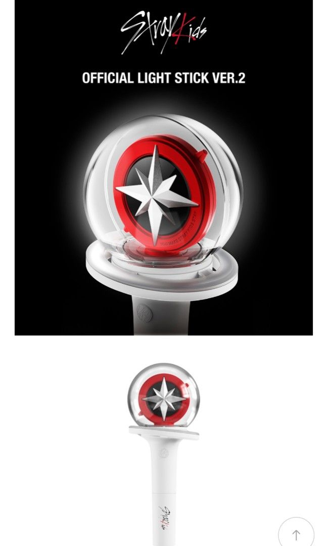 [ON HAND] Stray Kids Official Light Stick Version 2, Hobbies & Toys