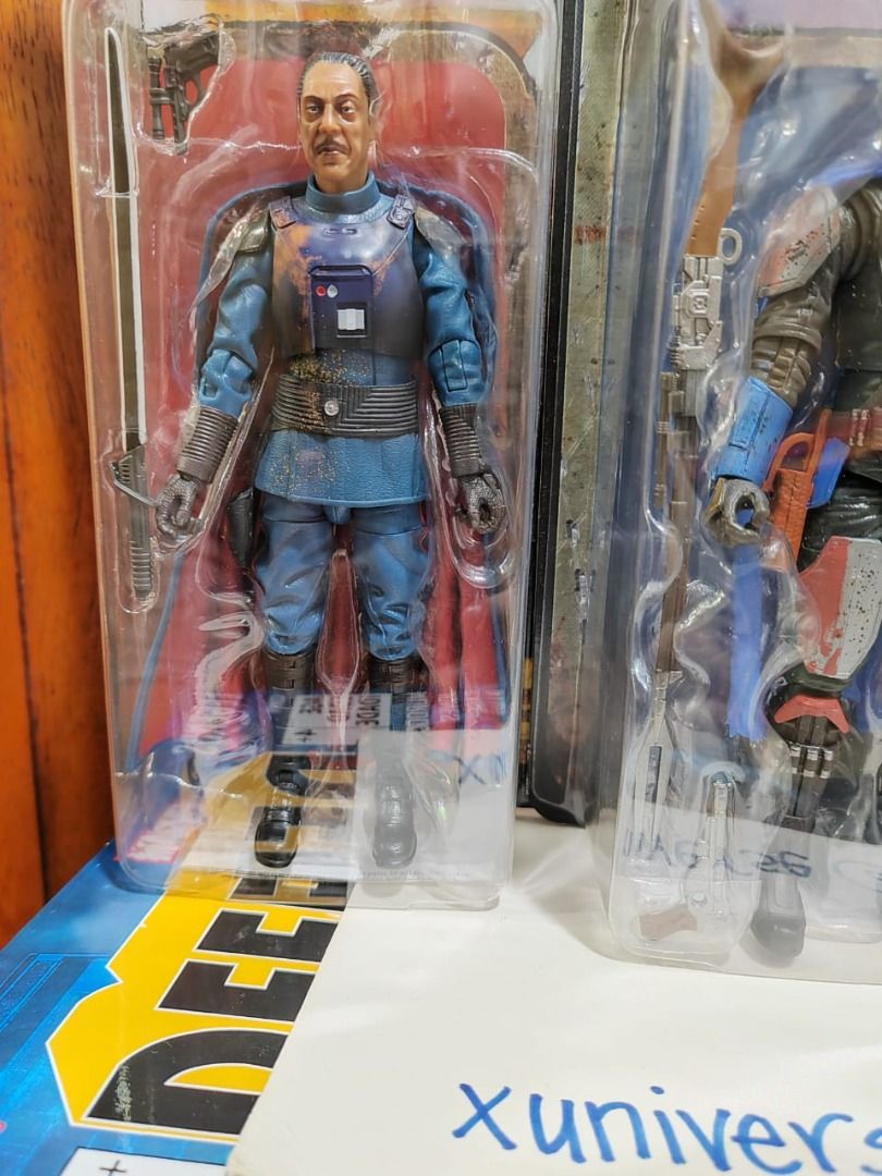 Hasbro Star Wars - Pack 4 Figurines Retro Card : Bo-Katan, Ahsoka, Mandalorian, Boba Fett
