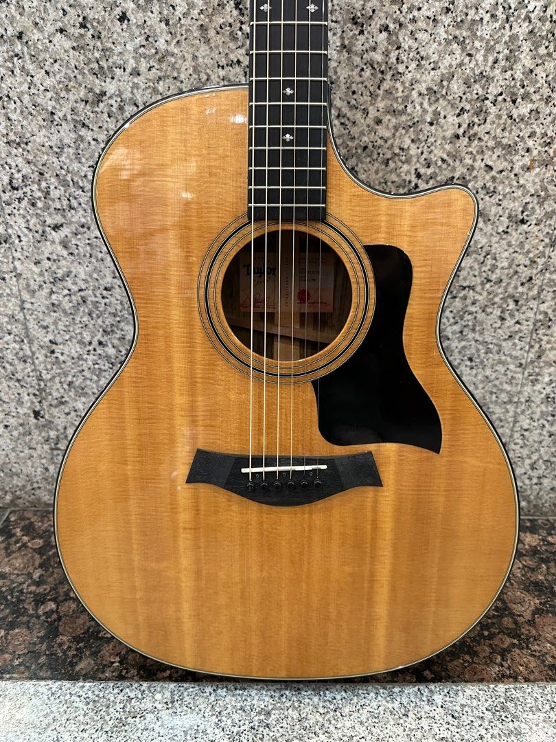 Taylor 414ce LTD Black Limba Sitka Spruce Grand Auditorium Acoustic Guitar w Case Hobbies Toys Music Media Musical Instruments on Carousell