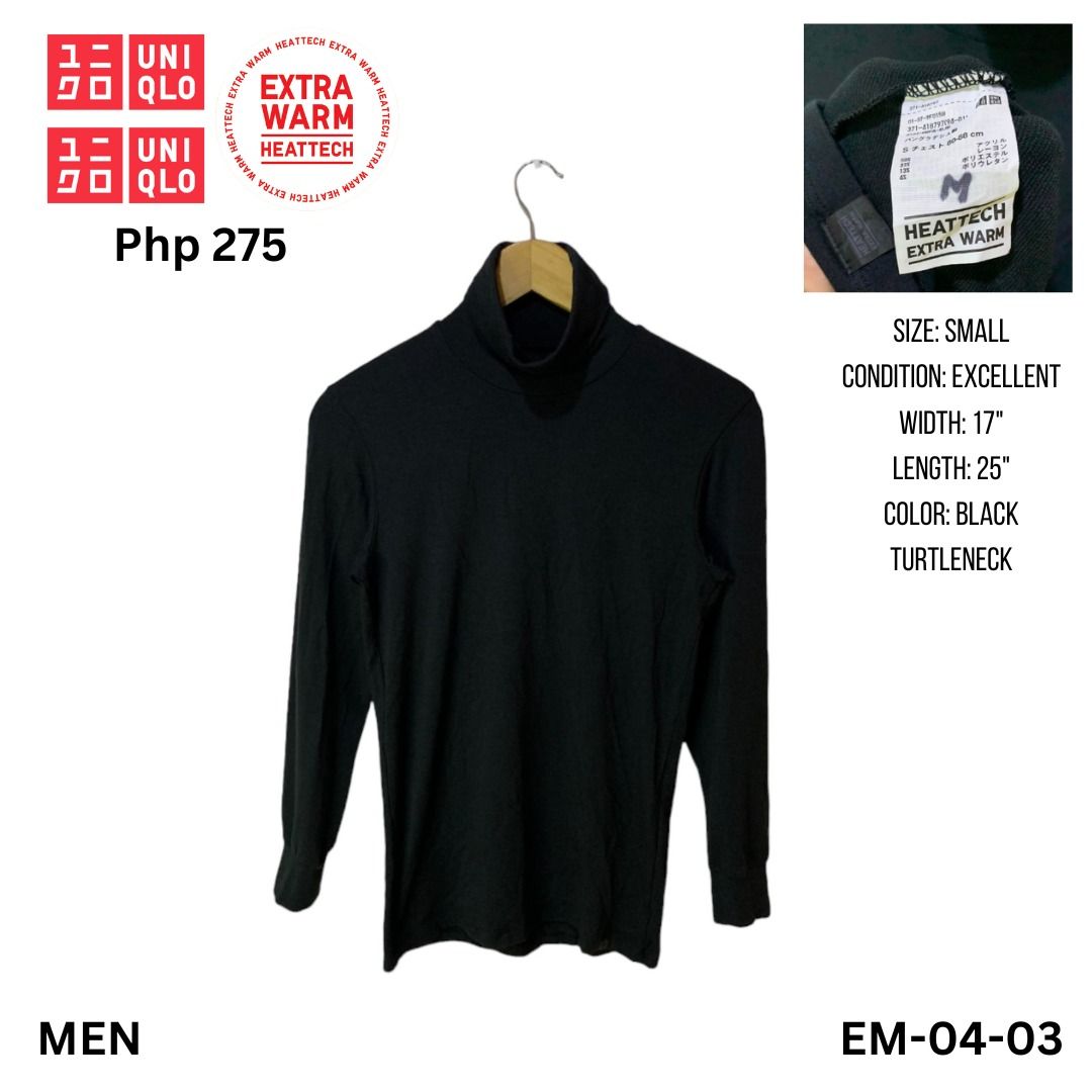 Turtleneck mens uniqlo cheap