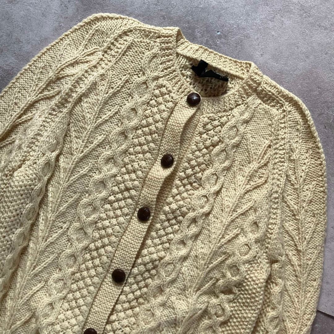 Vintage cable knit cardigan store