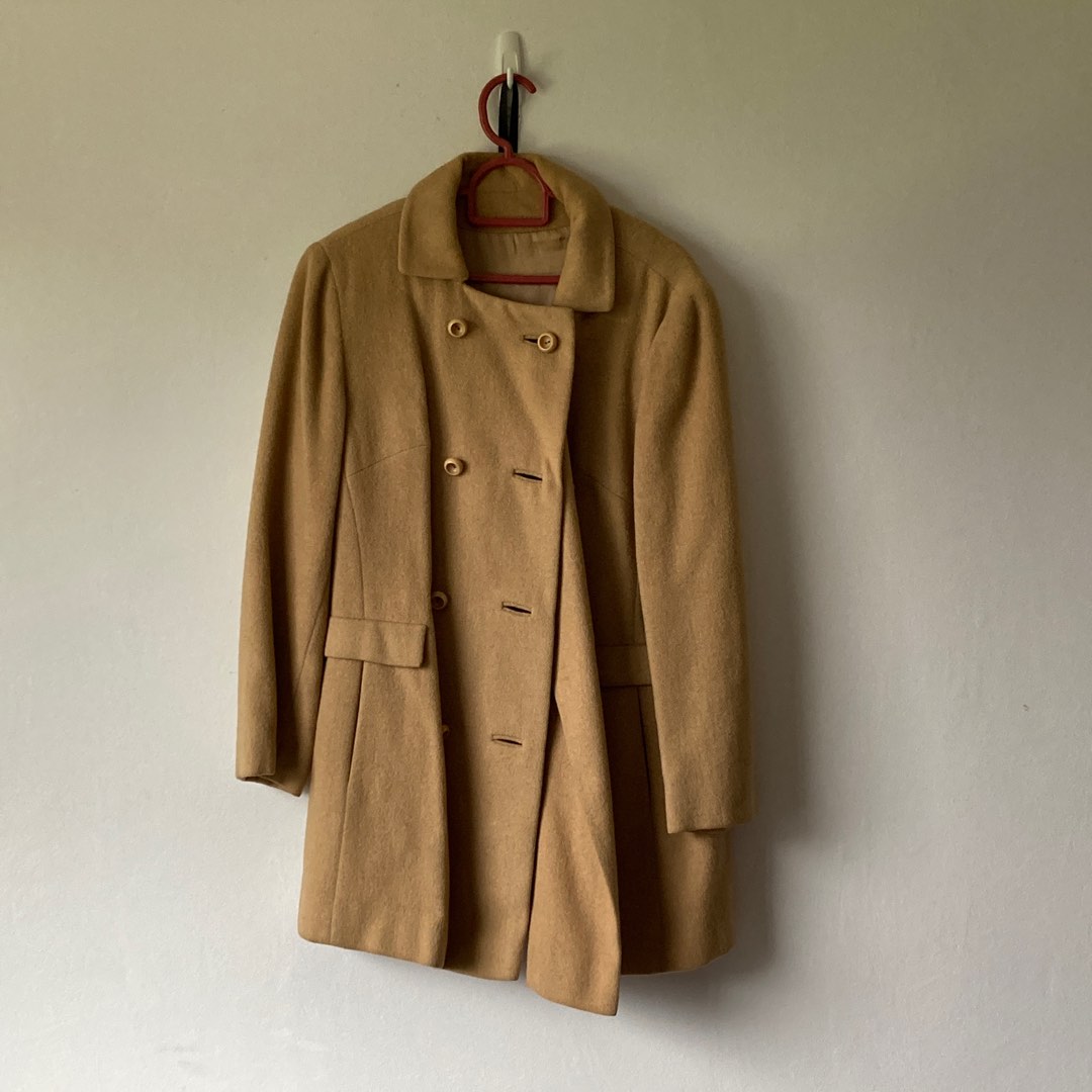 Vintage camel hair coat online