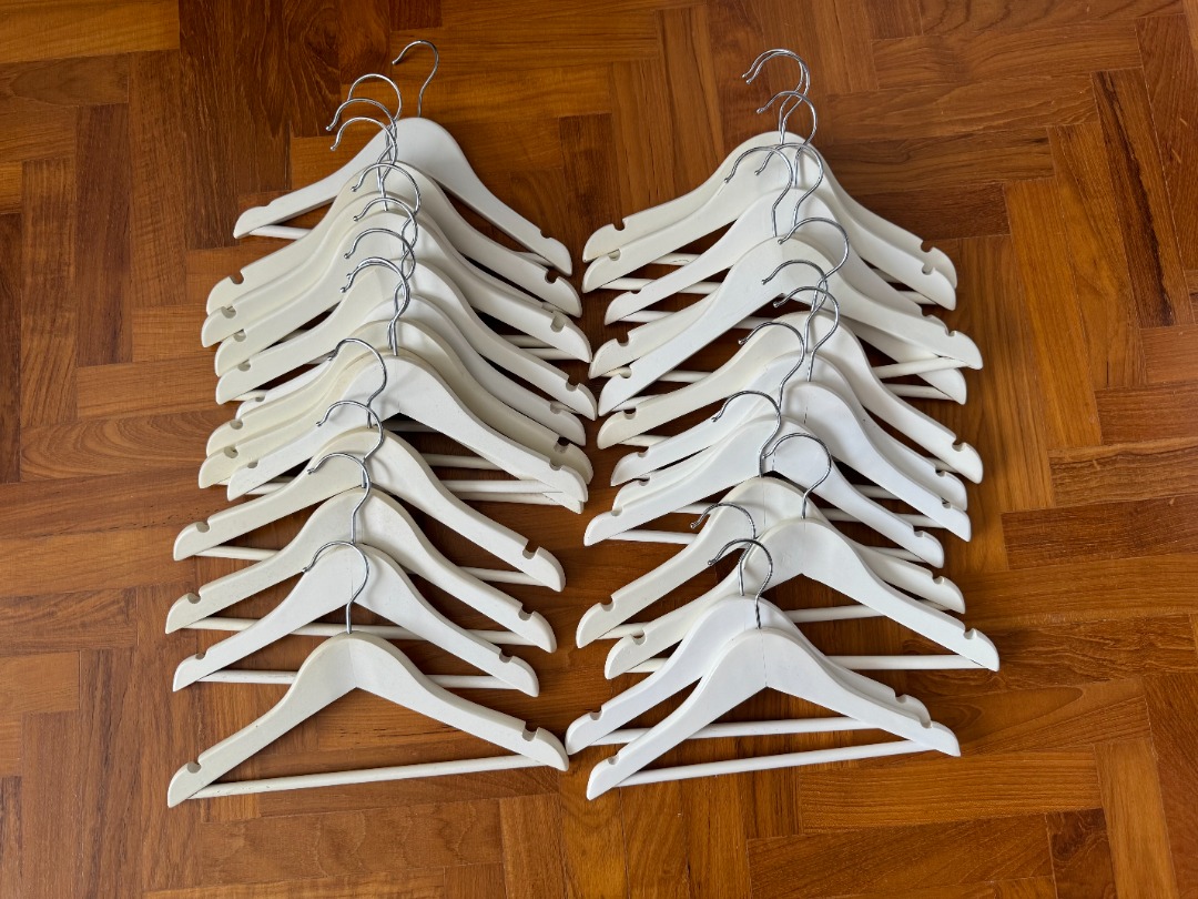 Ikea childrens wooden hangers hot sale