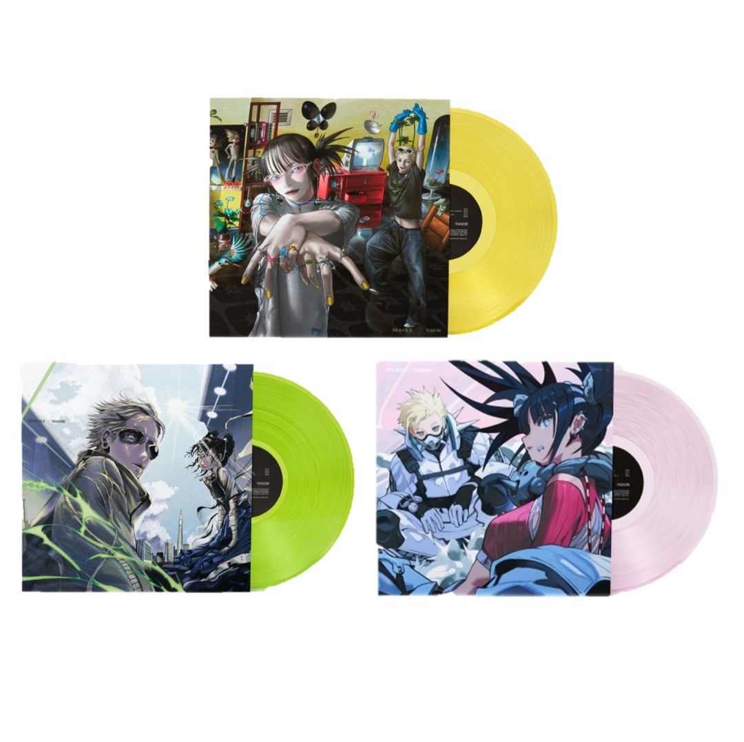 YOASOBI THE BOOK Ⅰ、Ⅱ、Ⅲ アナログレコード LP