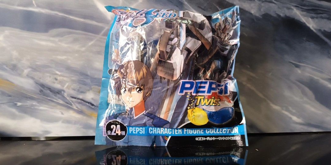ZGMF-X10A Freedom Gundam Seed Pepsi (Sealed) (Category: Foot Care) located in Minglanilla. Submitted by collectorboy143 (Listing ID 1322919867, Image 2). Description: .
