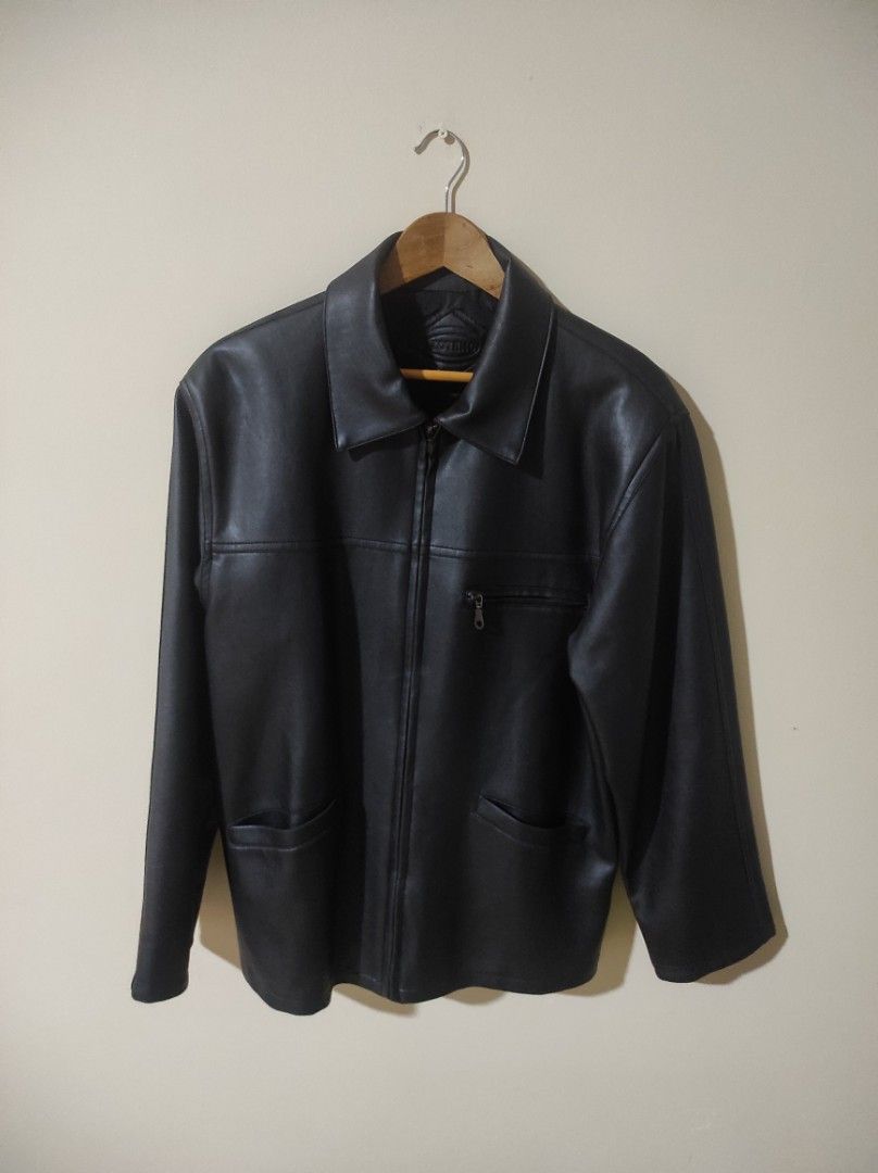 Zoteno Leather Jacket, Men's Fashion, Coats, Jackets and Outerwear on ...