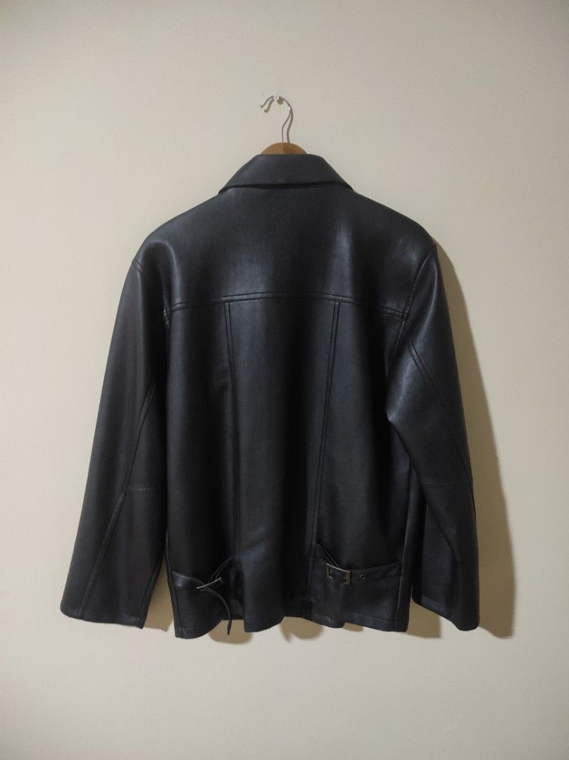 Zoteno Leather Jacket, Men's Fashion, Coats, Jackets and Outerwear on ...