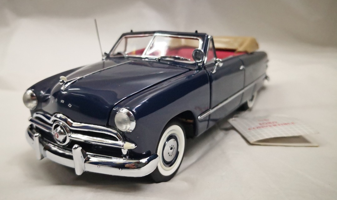Franklin Mint 1/24 Scale 1949 Ford Convertible(top Down Version ONLY) - Precision Diecast Model Replica - Not a Toy! - Near Mint No Box - UK