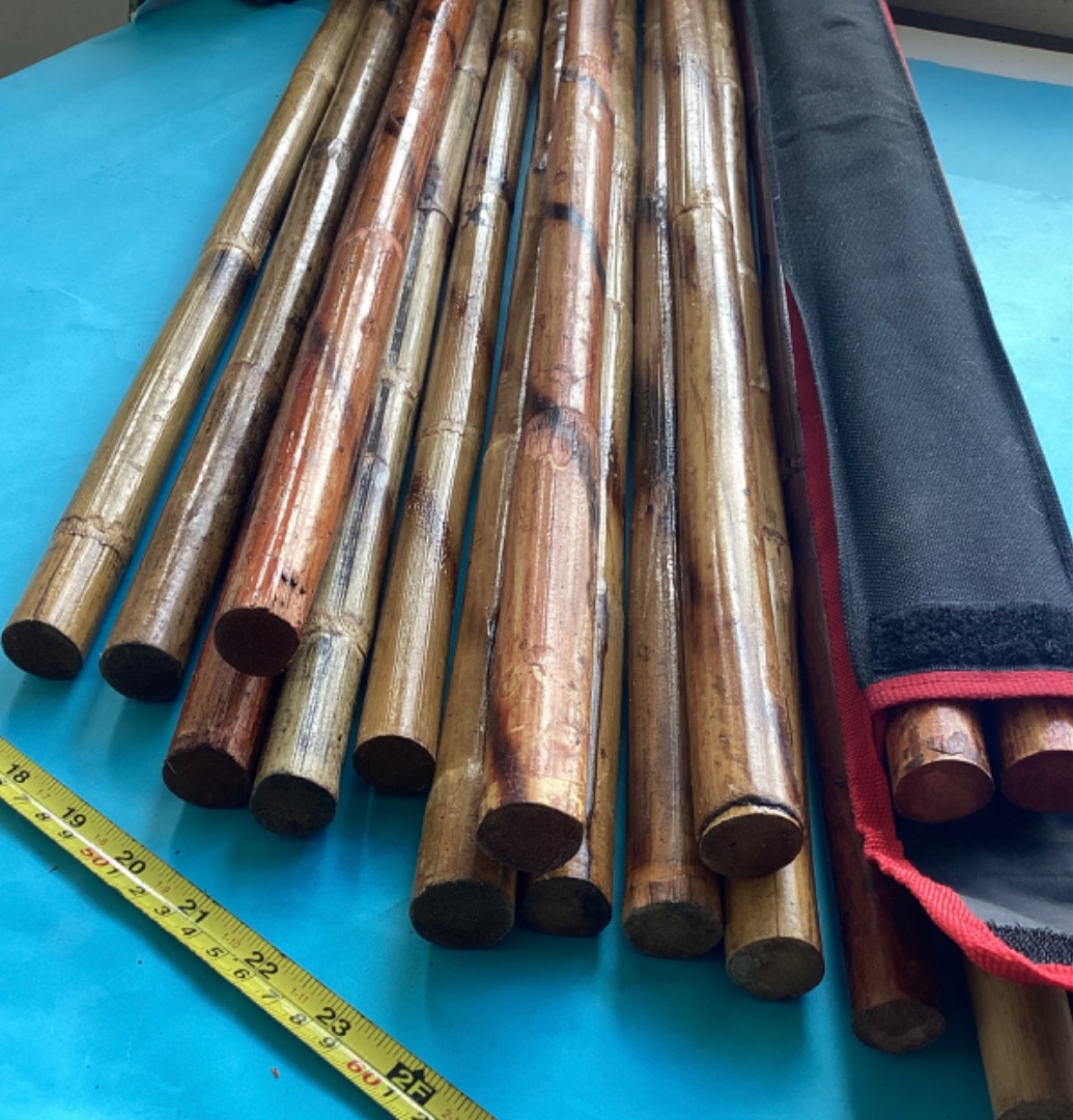 18 Rattan sticks Arnis Escrima 28 inch heavy Clearance!, Sports ...