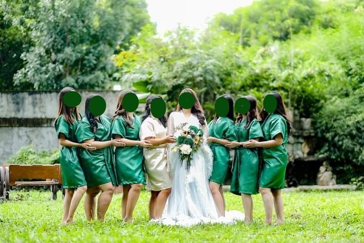 dark steel blue bridesmaid dresses Mismatched Bridesmaid Dresses main image 0